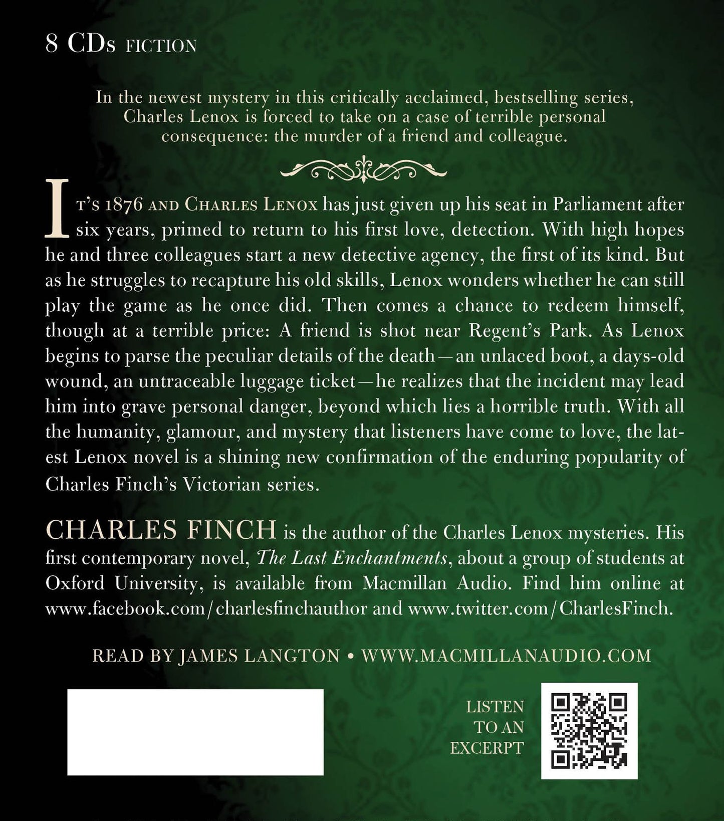 The Laws of Murder (Charles Lenox Series #8)