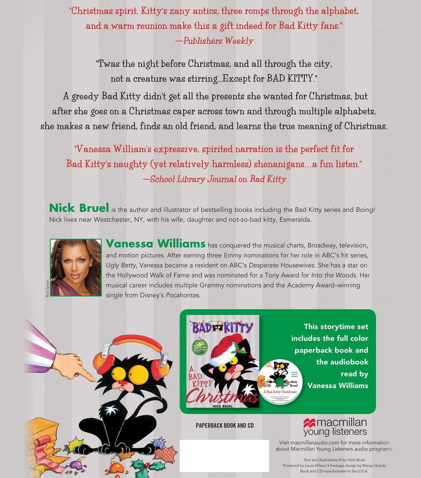 Bad Kitty Christmas Storytime Set