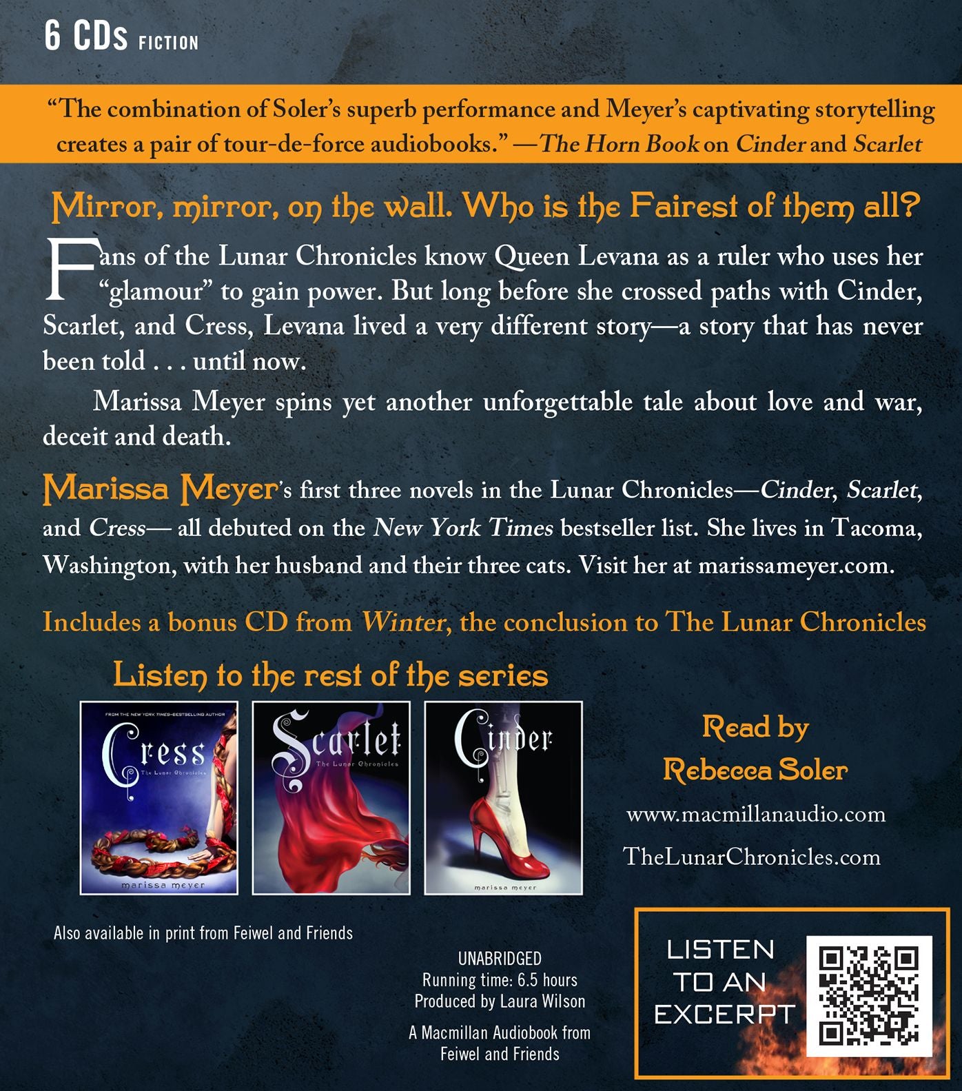 Fairest: Levana's Story (Lunar Chronicles Series)