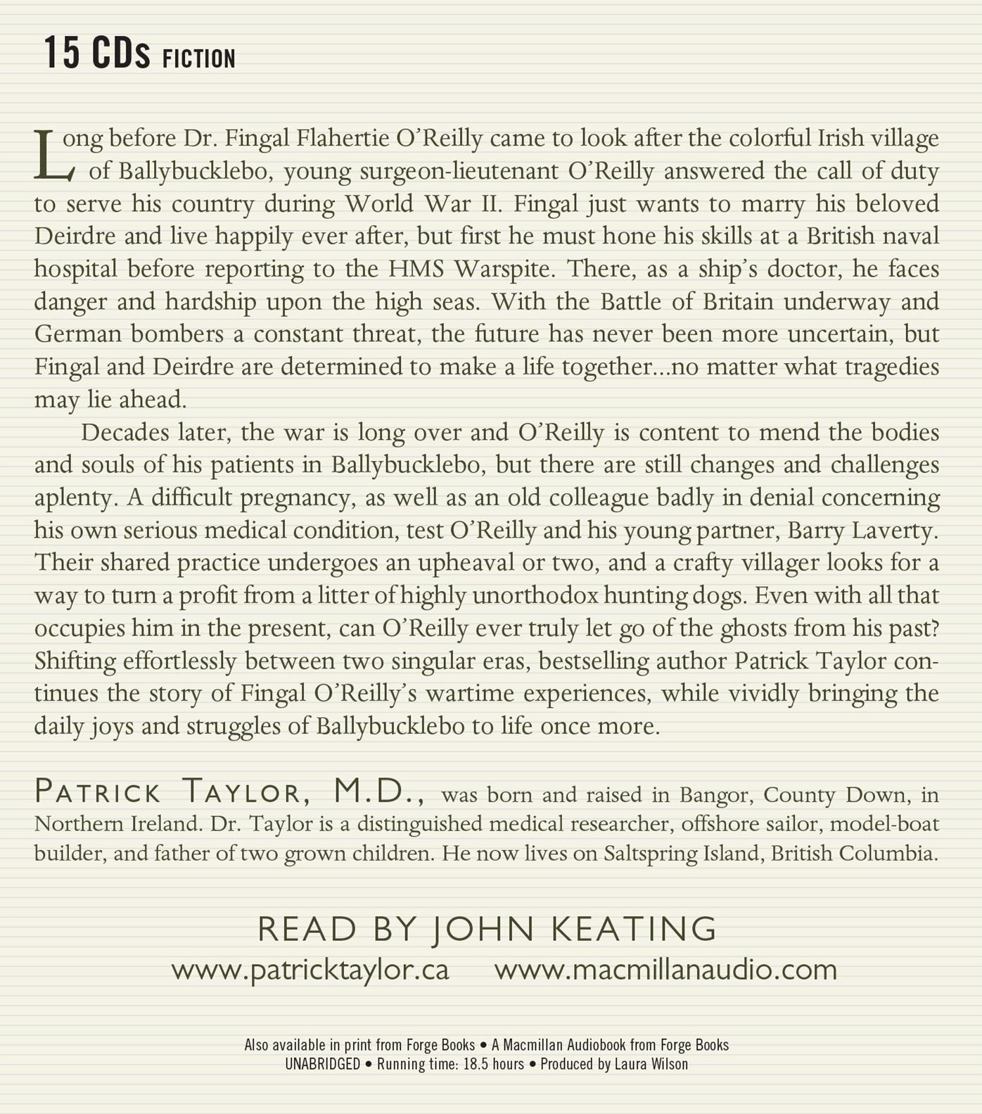 An Irish Doctor in Love and at Sea: An Irish Country Novel