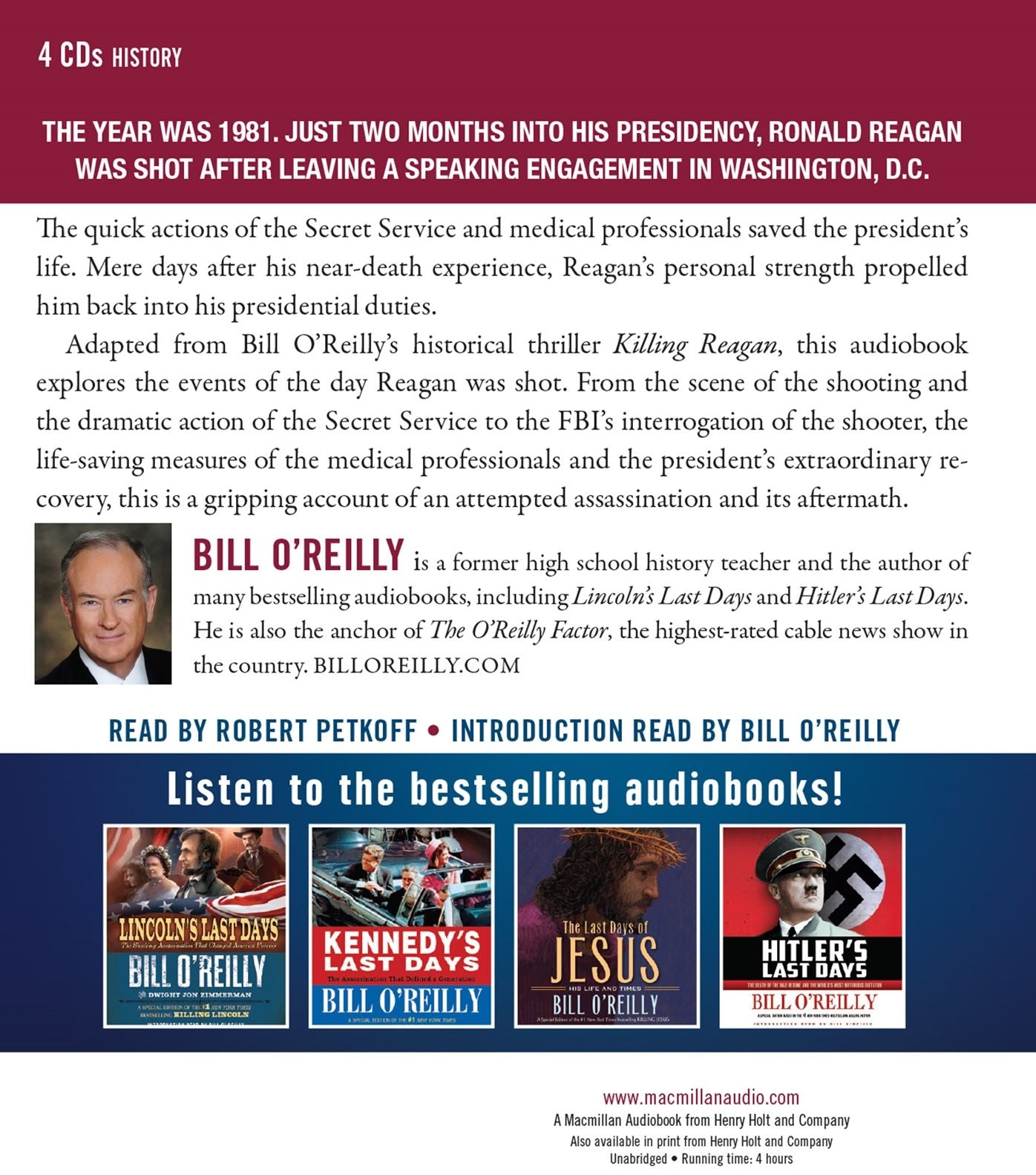 The Day the President Was Shot: The Secret Service, the FBI, a Would-Be Killer, and the Attempted Assassination of Ronald Reagan