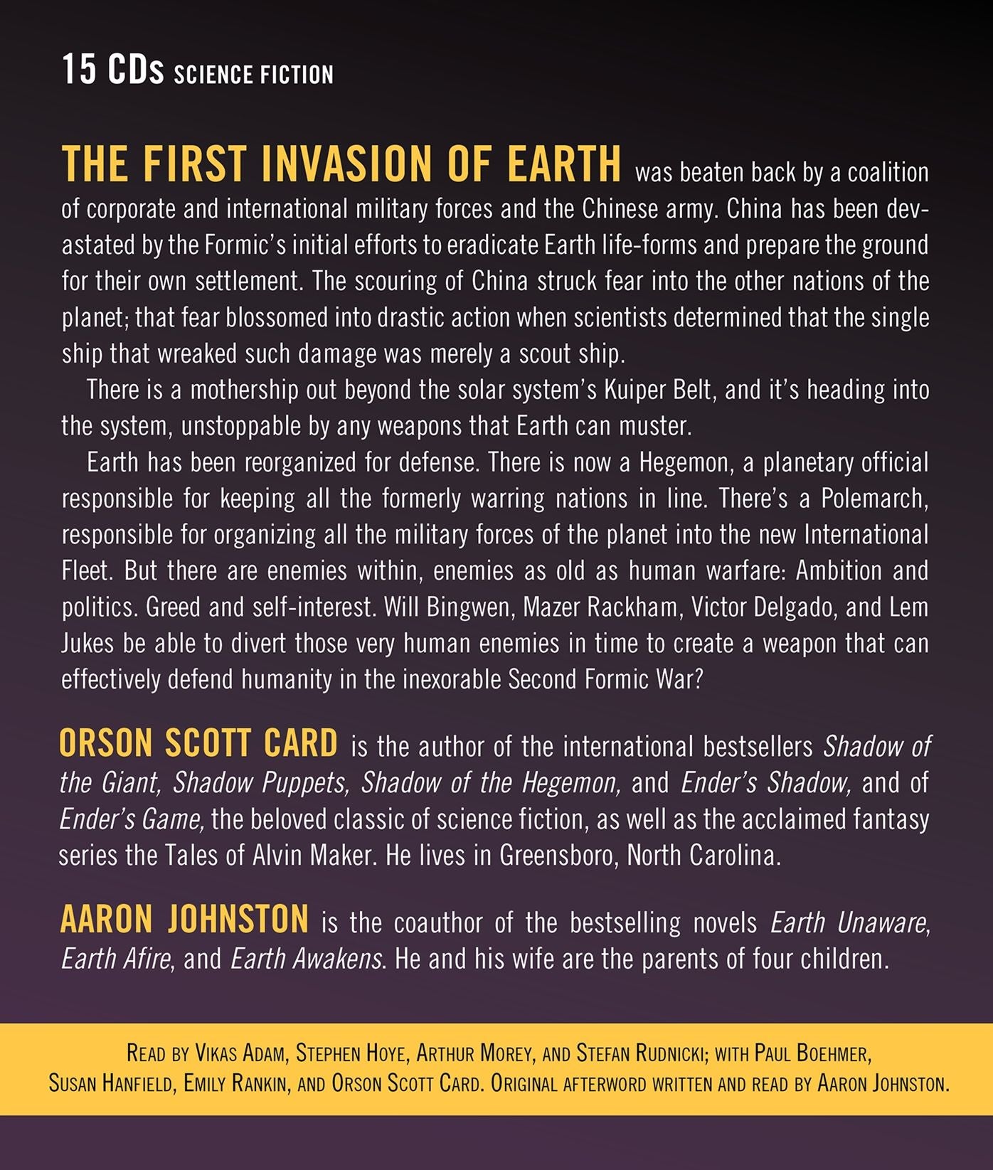 The Swarm (Second Formic War Series #1)