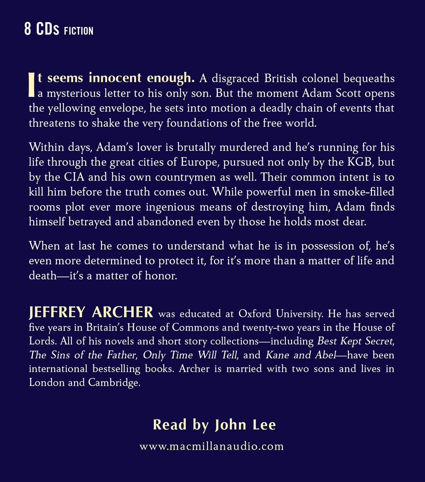 A Matter of Honor