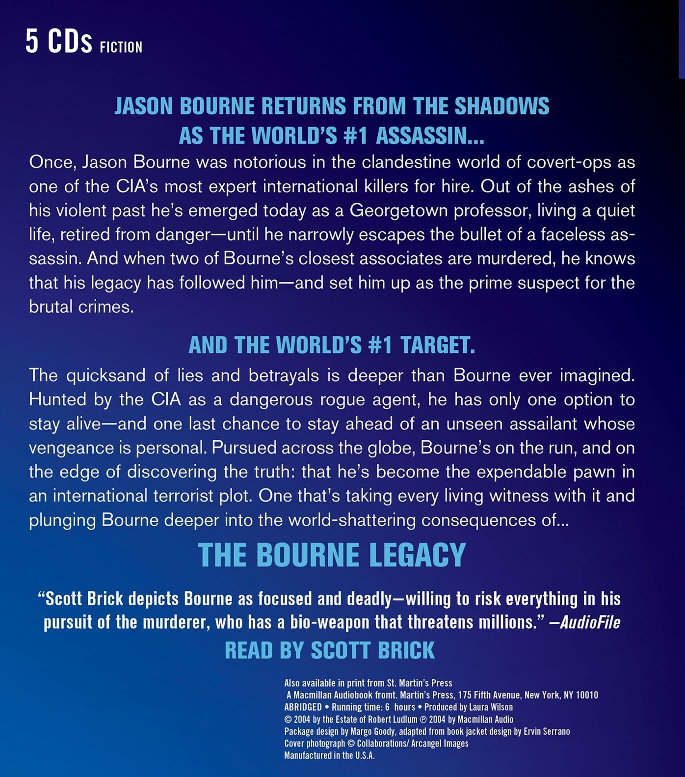 Robert Ludlum's The Bourne Legacy (Bourne Series #4)