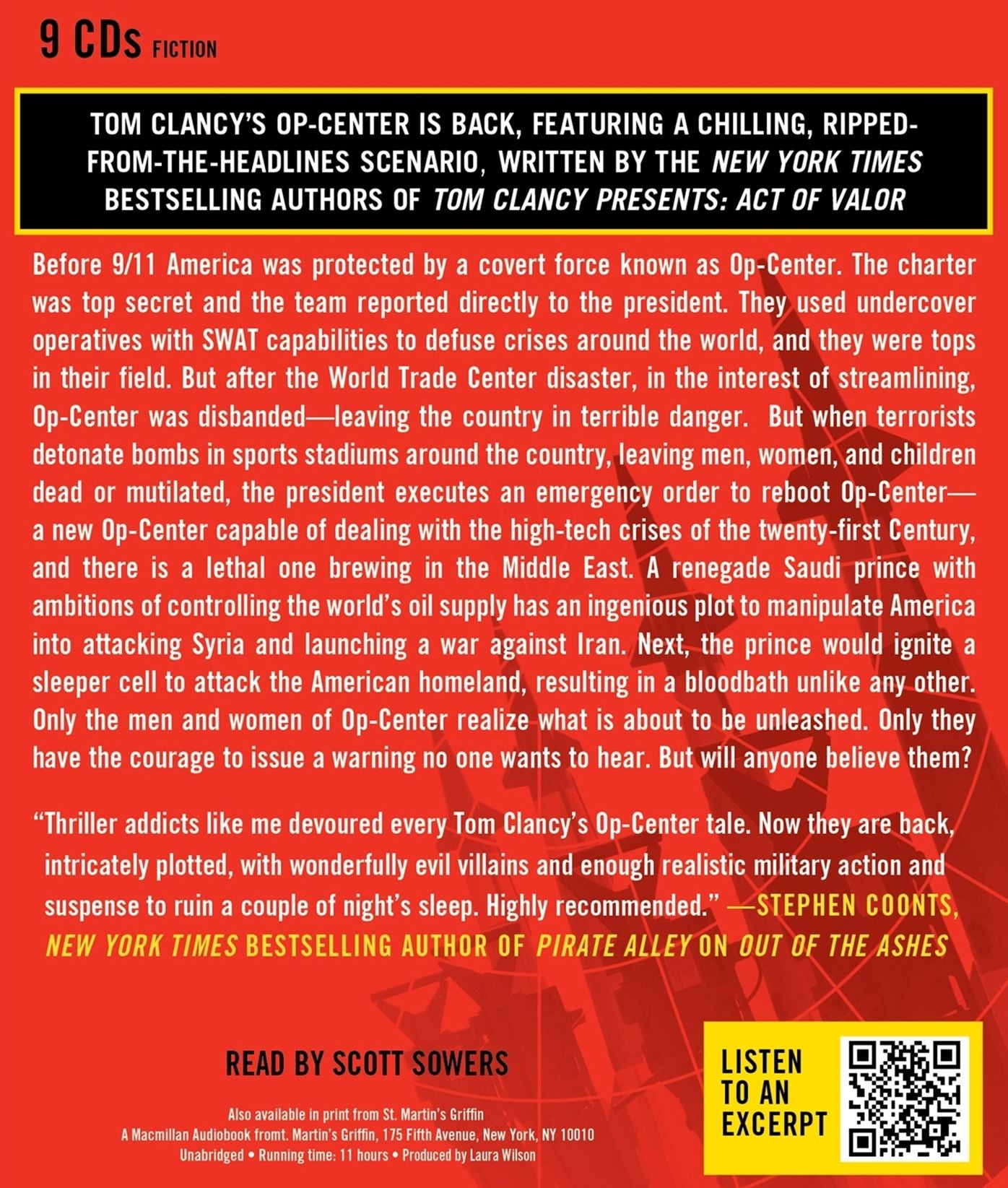 Tom Clancy's Op-Center #13: Out of the Ashes