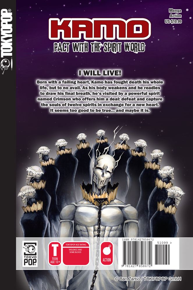 Kamo Manga, Volume 1: Pact with the Spirit World