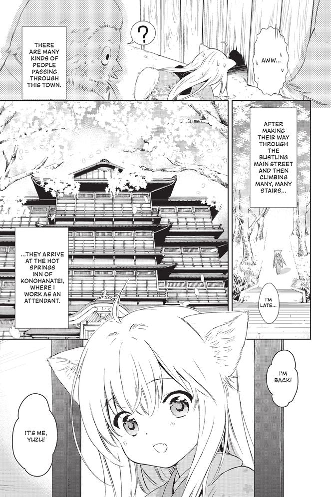 Konohana Kitan,, Volume 1