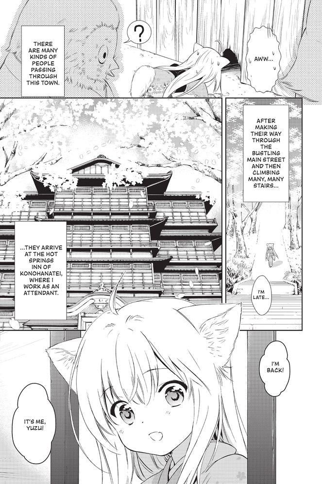 Konohana Kitan,, Volume 1