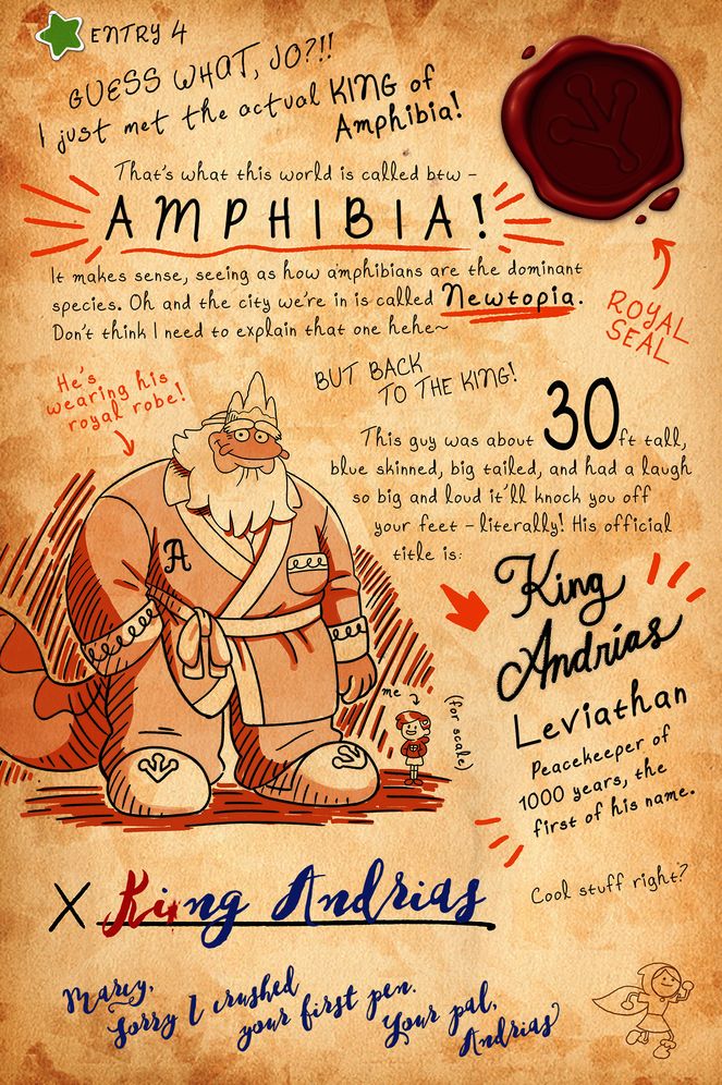 Marcy's Journal: A Guide to Amphibia