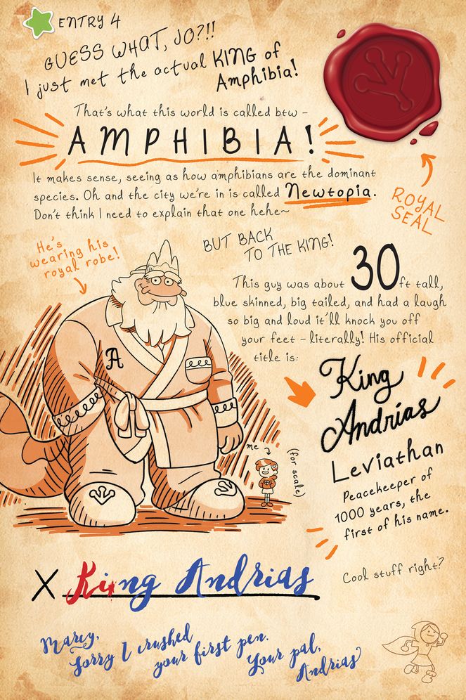 Marcy's Journal: A Guide to Amphibia