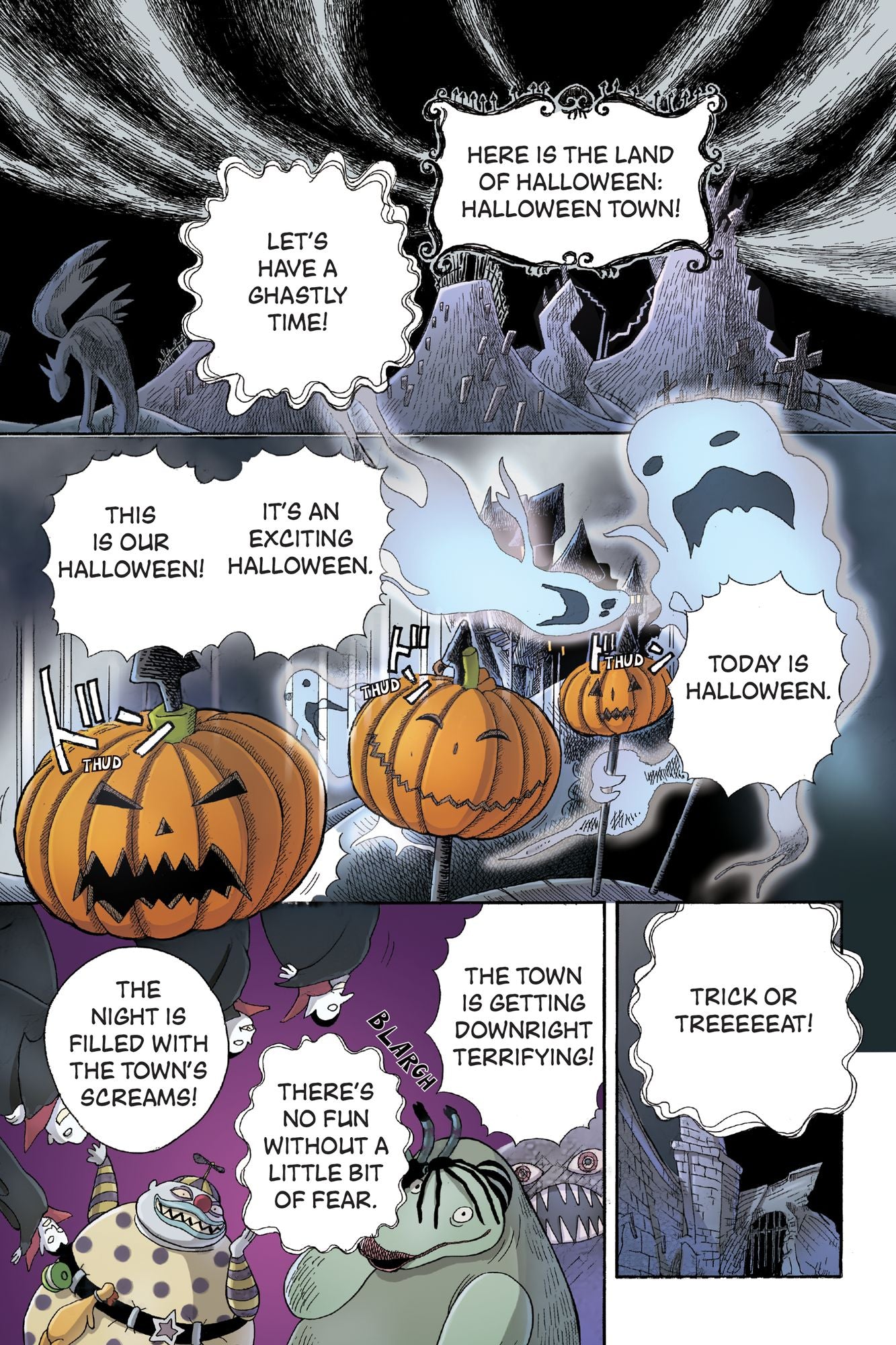 Disney Manga: Tim Burton's The Nightmare Before Christmas (Full-Color Manga Edition)