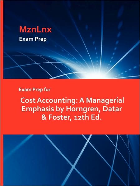 Exam Prep For Cost Accounting