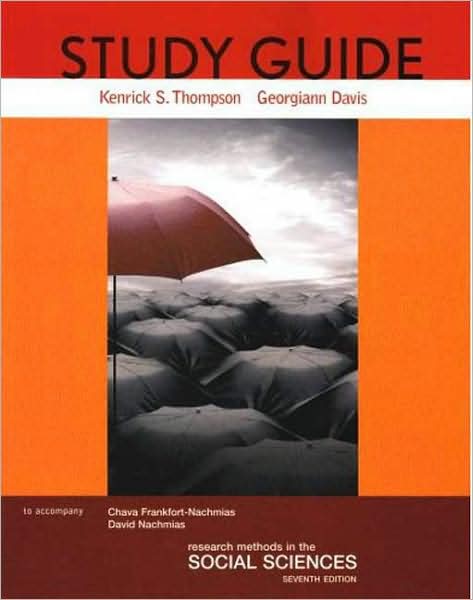 Research Methods in the Social Sciences Study Guide