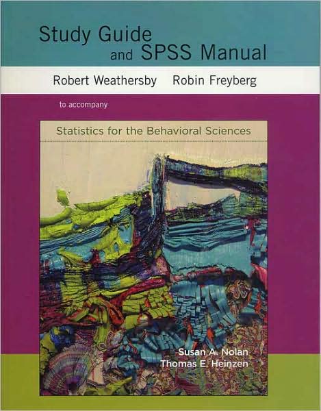Statistics for the Behavioral Sciences