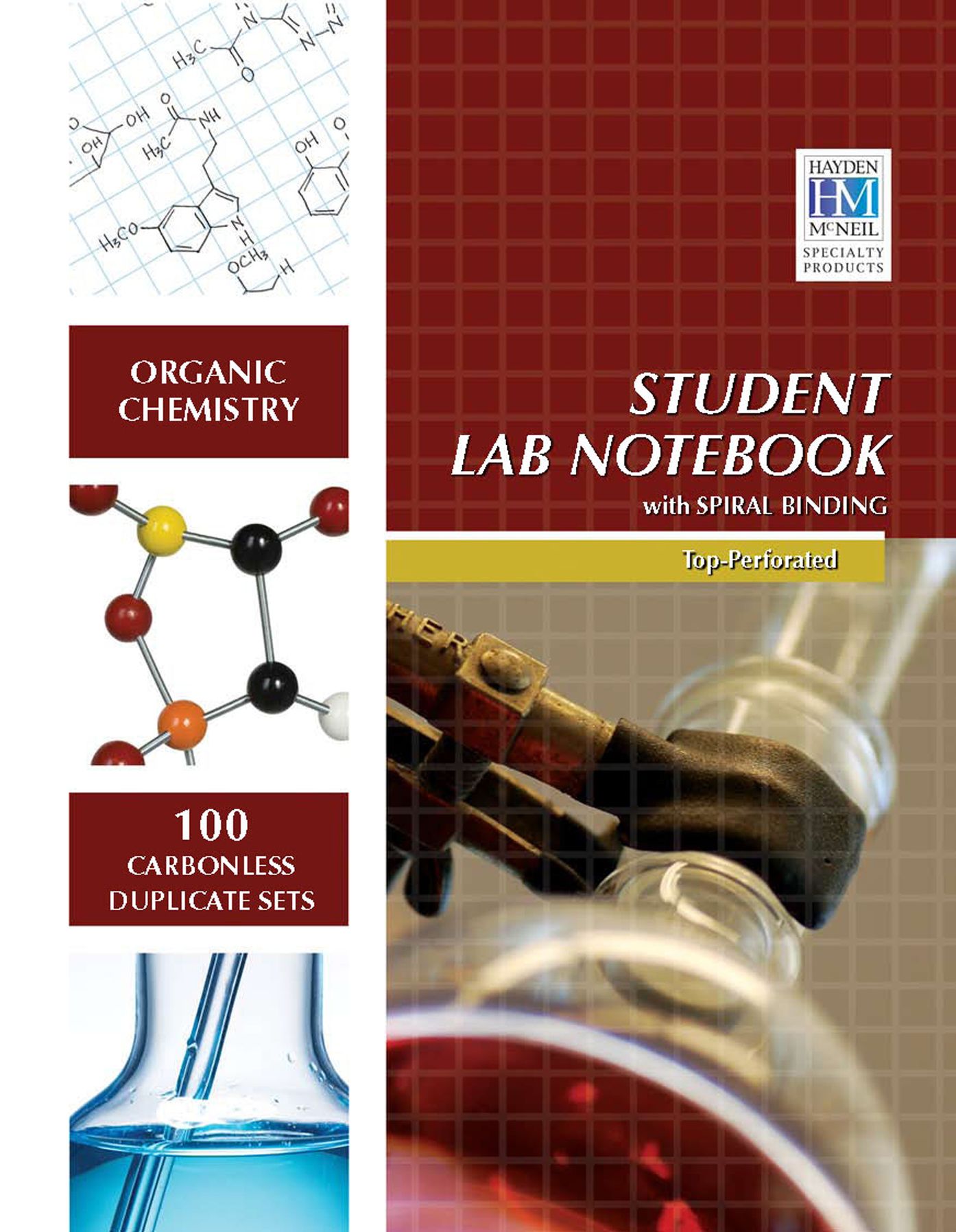 Organic Chemistry Student Lab Notebook