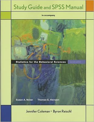Study Guide for Statistics for the Behavioral Sciences