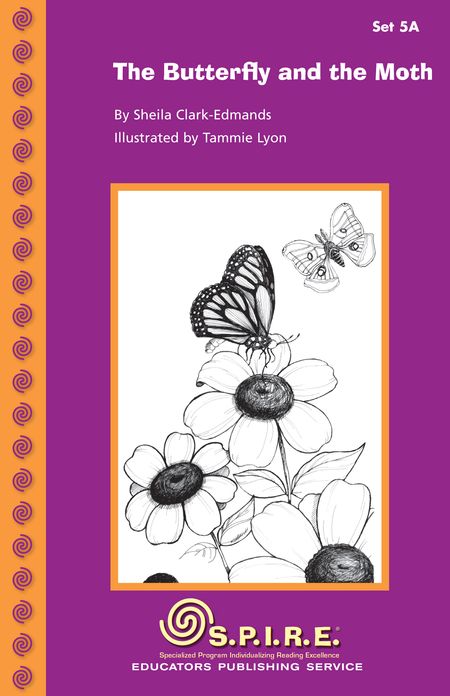 SPIRE Decodable Readers, Set 5A: The Butterfly and the Moth