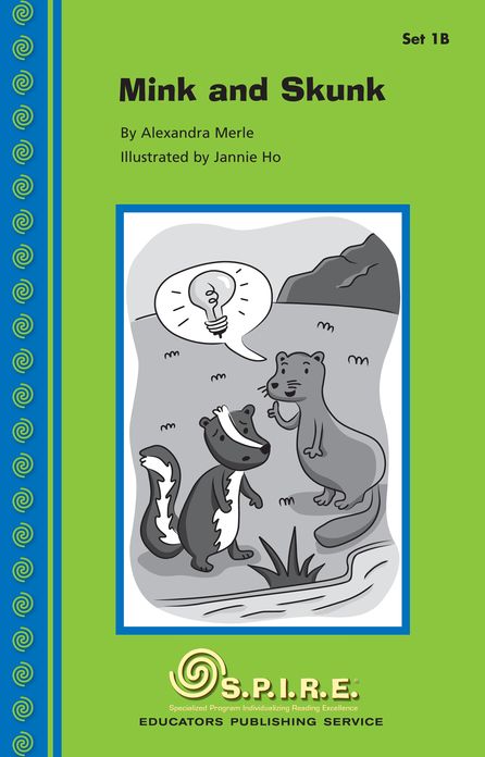 SPIRE Decodable Readers, Set 1B: Mink and Skunk