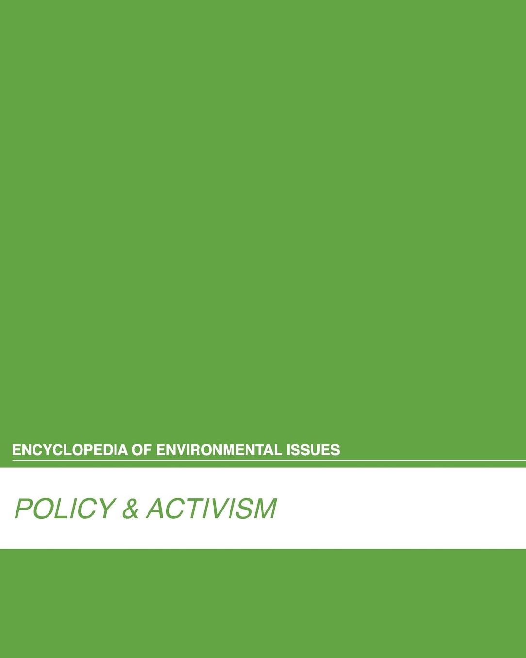 Policy and Activism