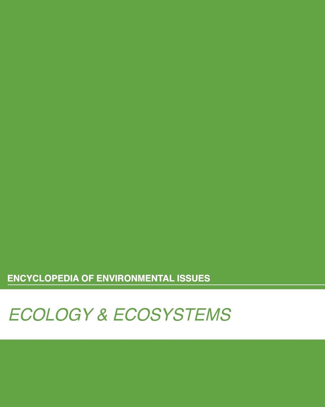 Ecology and Ecosystems