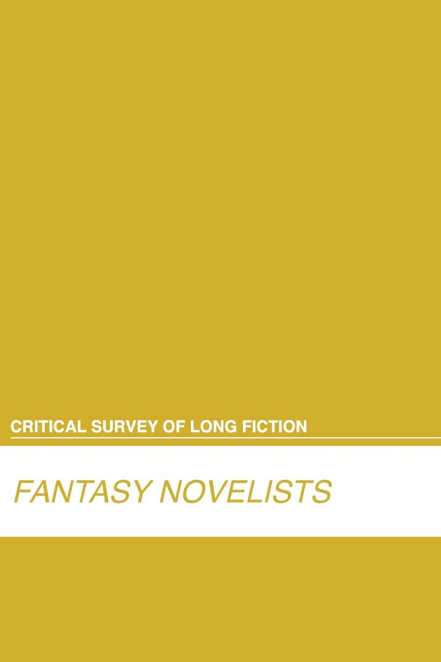 Fantasy Novelists