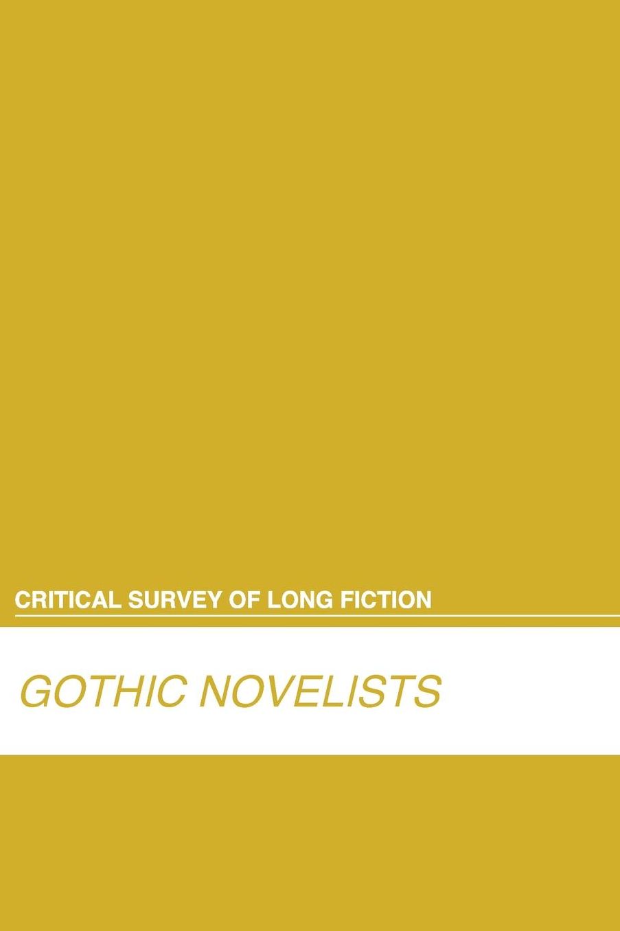 Gothic Novelists