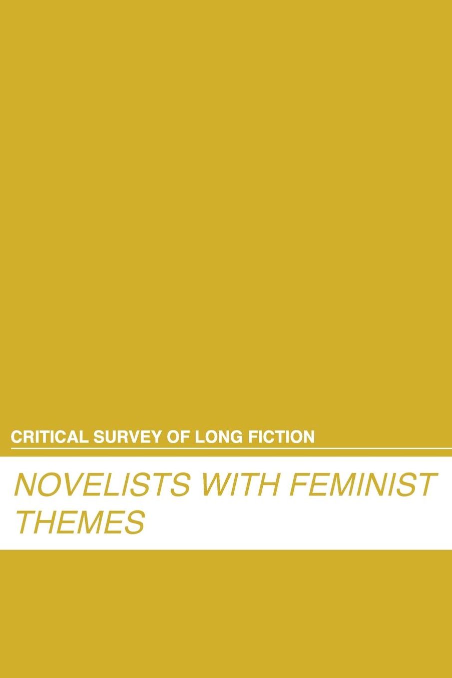 Novelists with Feminist Themes