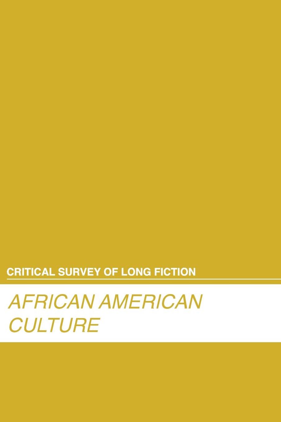 African American Culture