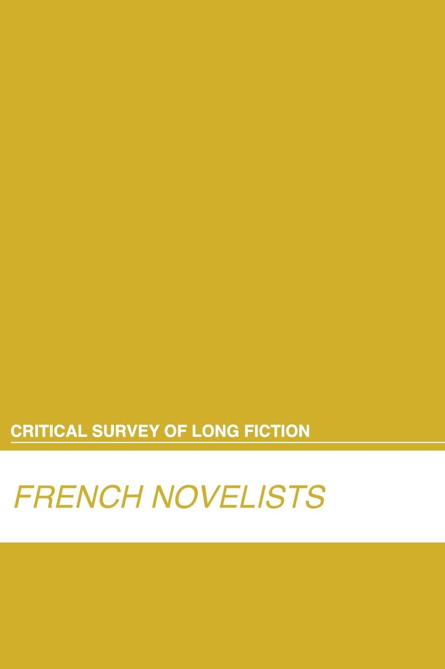 French Novelists