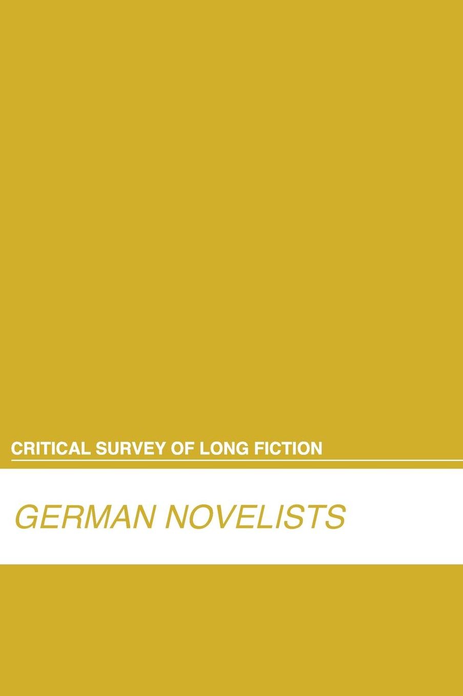 German Novelists