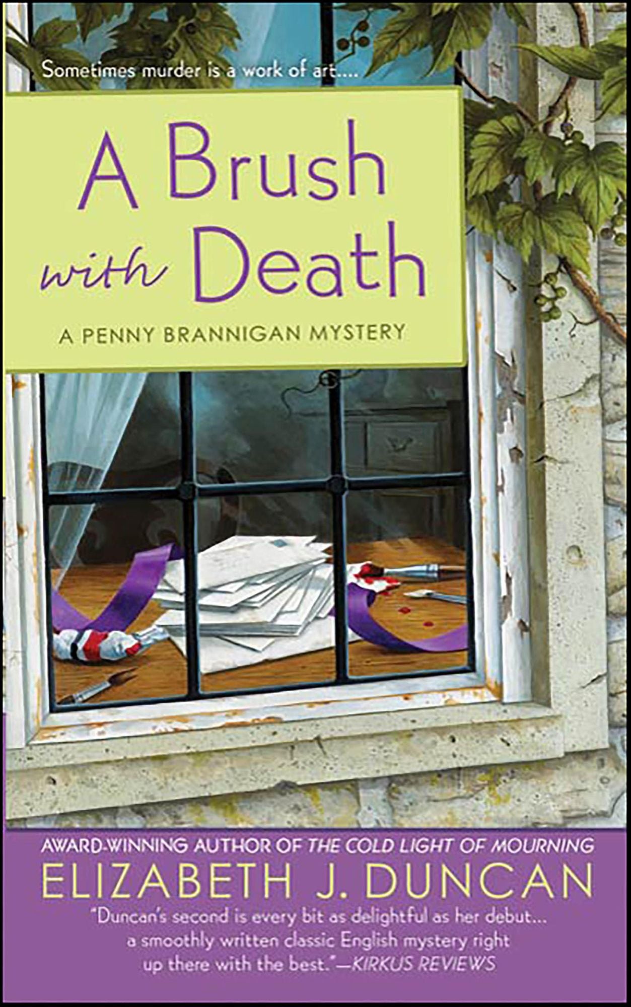 A Brush with Death: A Penny Brannigan Mystery