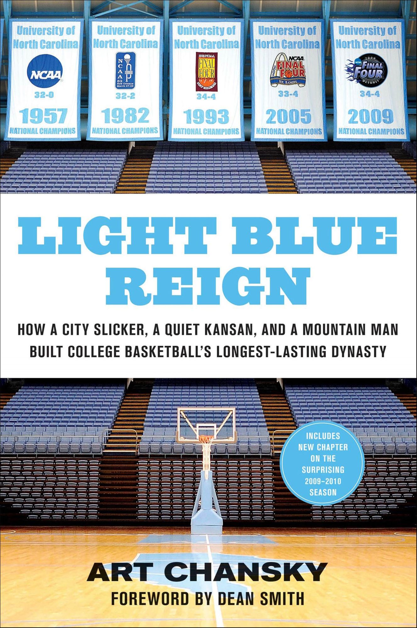 Light Blue Reign: How a City Slicker, a Quiet Kansan, and a Mountain Man Built College Basketball's Longest-Lasting Dynasty