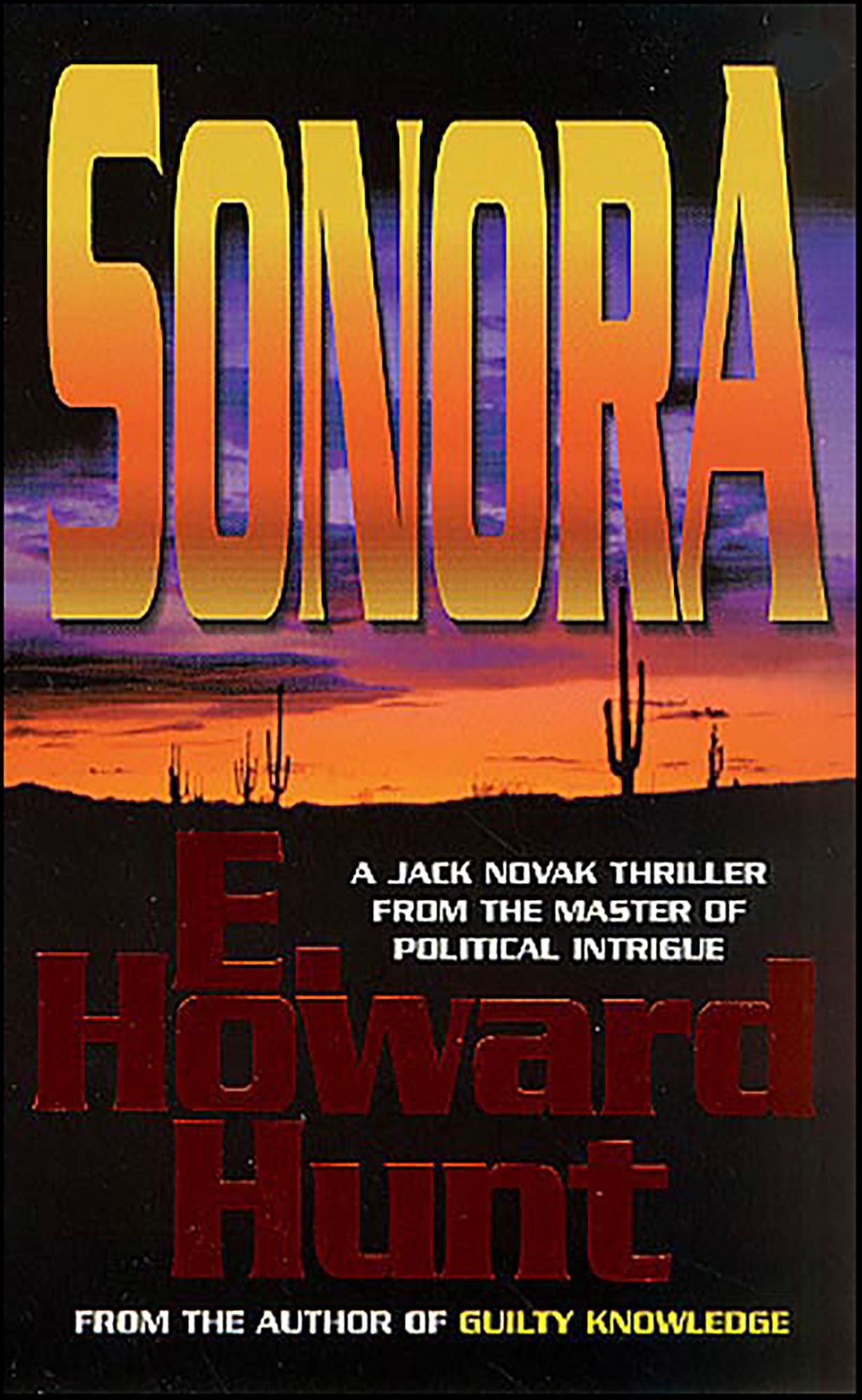 Sonora: A Jack Novak Thriller