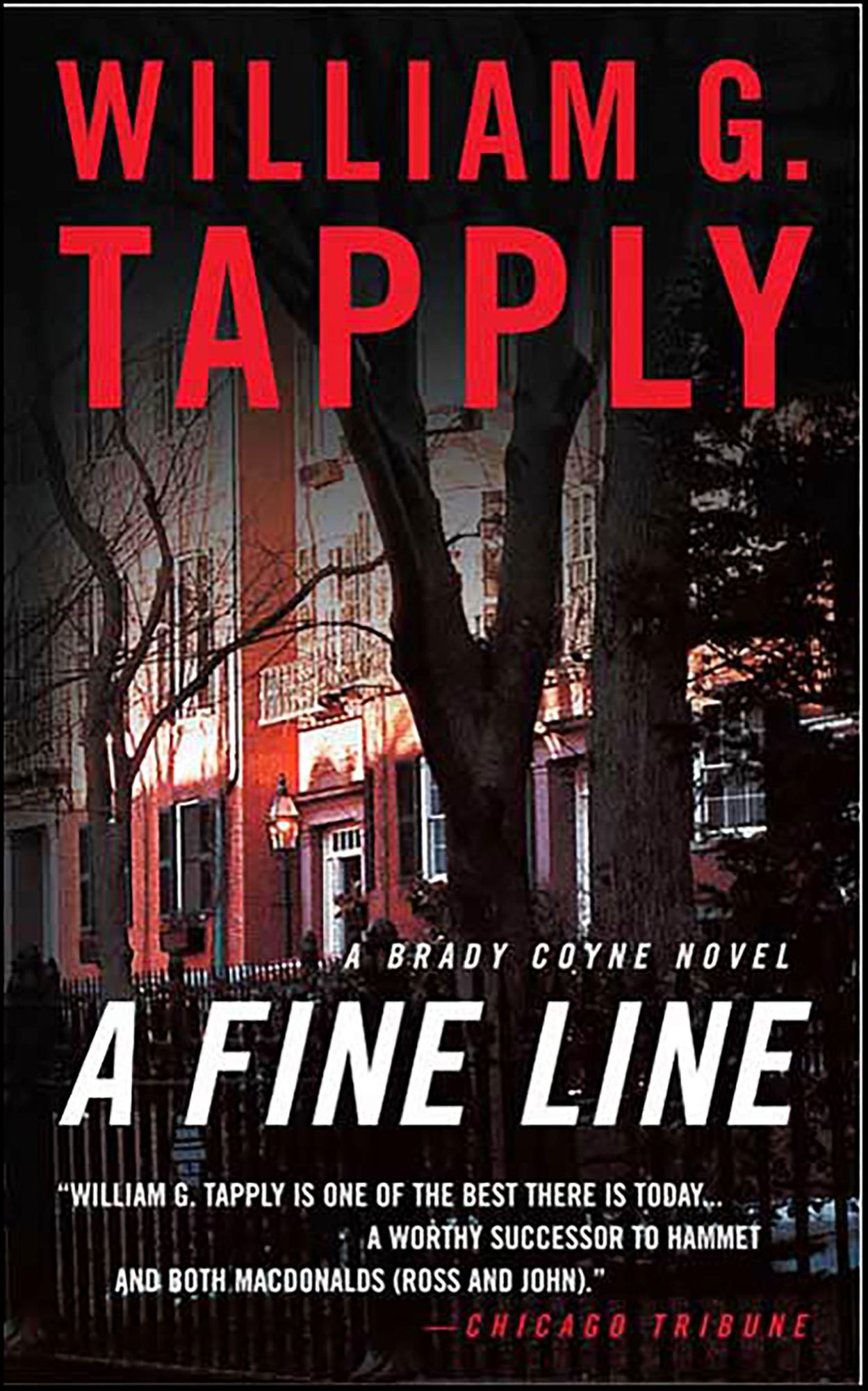 A Fine Line: A Brady Coyne Novel