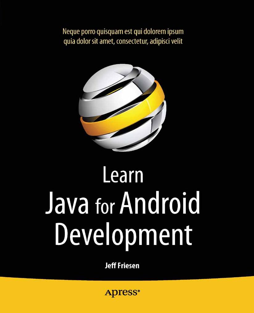 Learn Java for Android Development