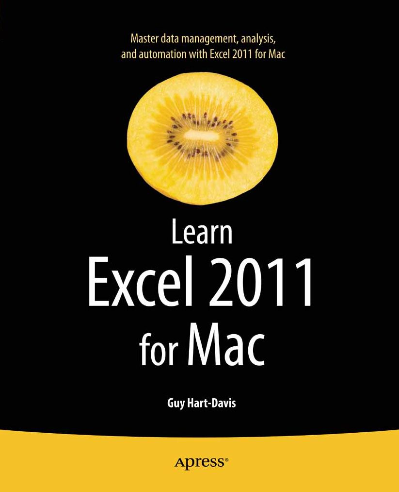 Learn Excel 2011 for Mac