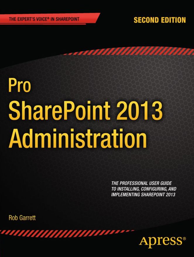 Pro SharePoint 2013 Administration