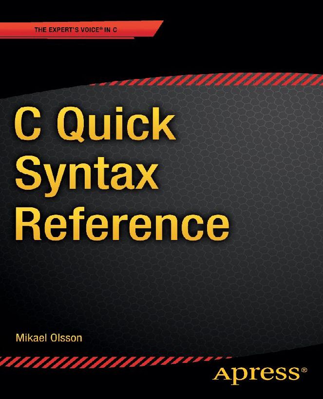 C Quick Syntax Reference