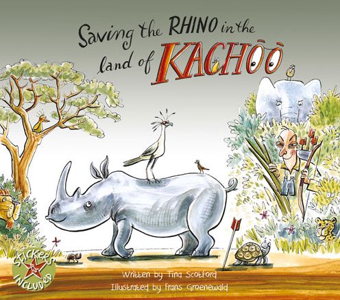 Saving the Rhino in the Land of Kachoo [With Sticker(s)]