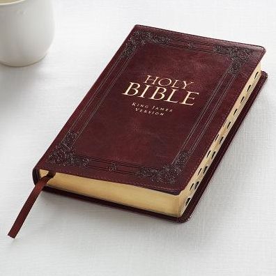 KJV Standard Size Thumb Index Edition: Burgundy