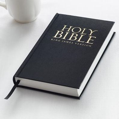 KJV Bible Pew Worship (Hardcover, Black)