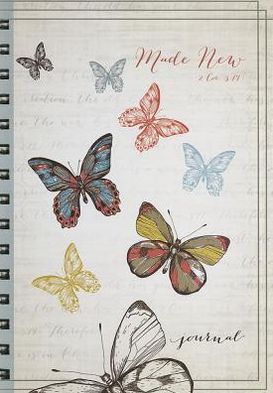Butterflies: Made New Large Journal: 2 Cor. 5:17
