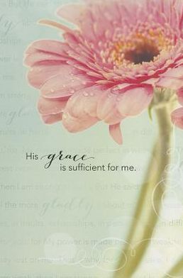 "His Grace Is Sufficient" Spiral Lined Journal 6x8