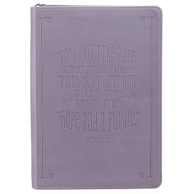 I Know the Plans Journal: Purple
