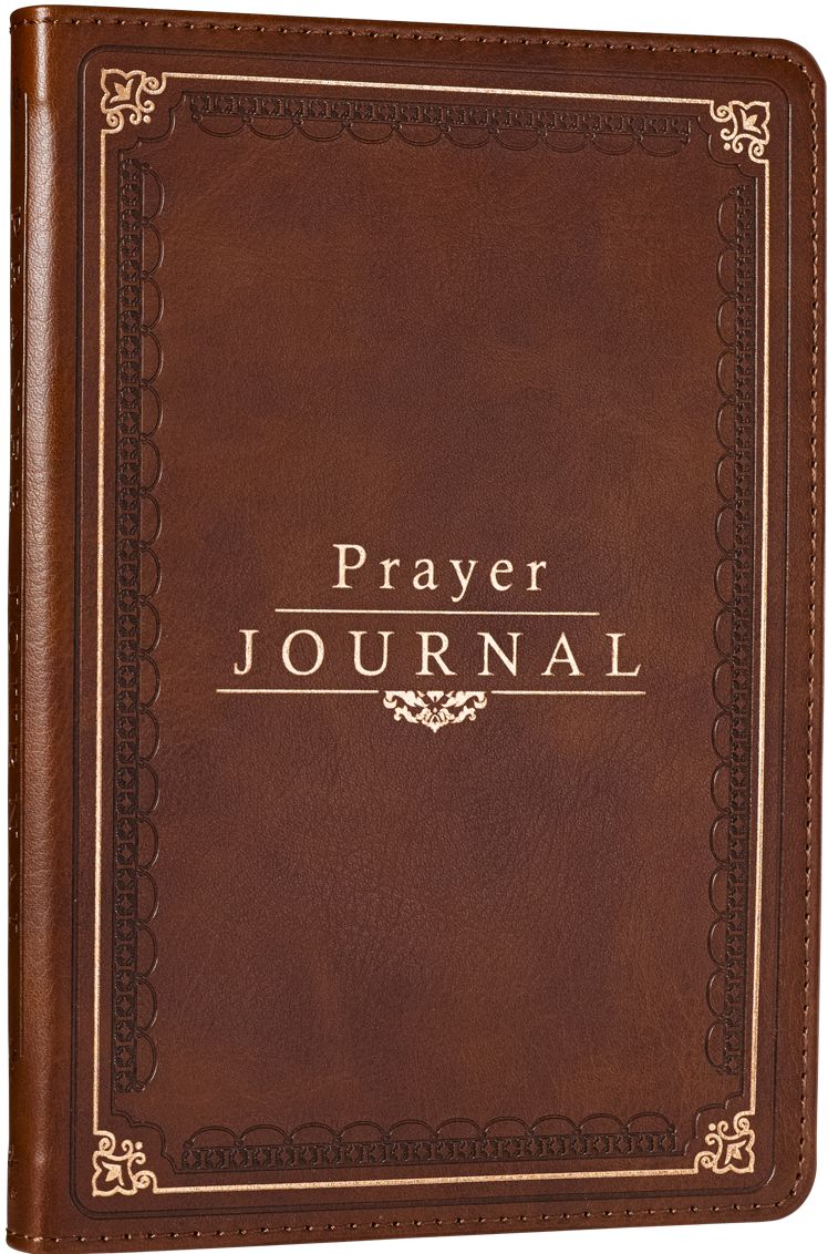 Prayer Journal Lux-Leather W/ Scripture/Prayers