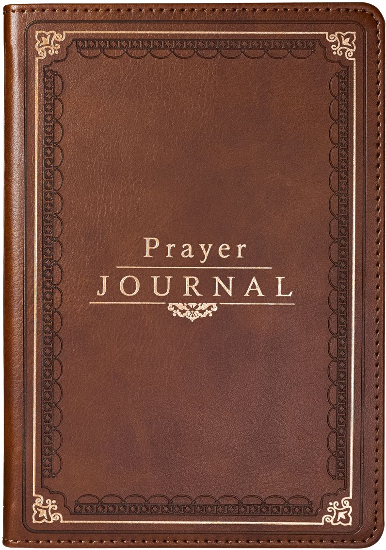 Prayer Journal Lux-Leather W/ Scripture/Prayers