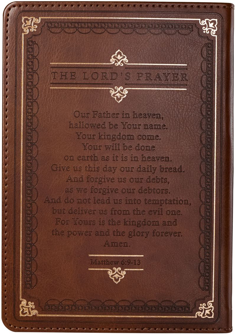 Prayer Journal Lux-Leather W/ Scripture/Prayers
