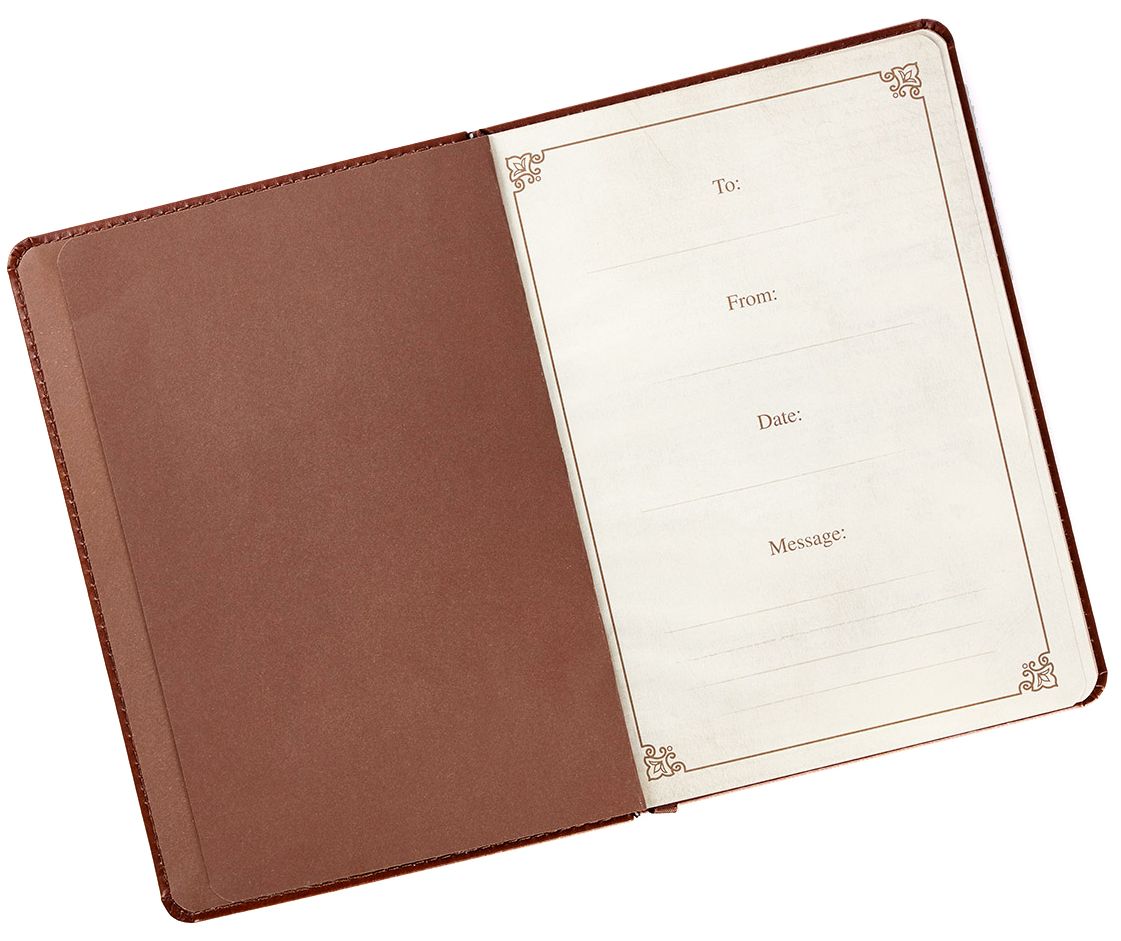 Prayer Journal Lux-Leather W/ Scripture/Prayers