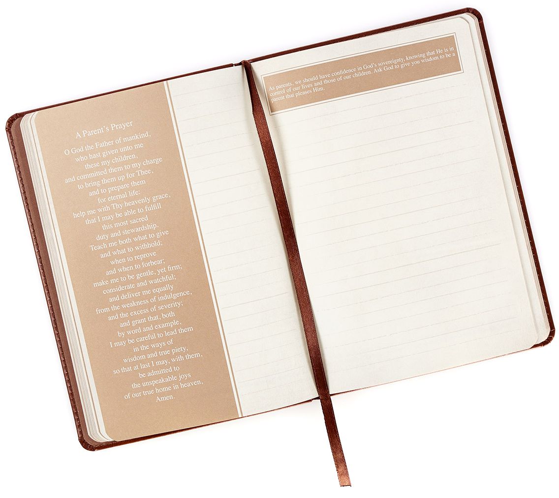 Prayer Journal Lux-Leather W/ Scripture/Prayers