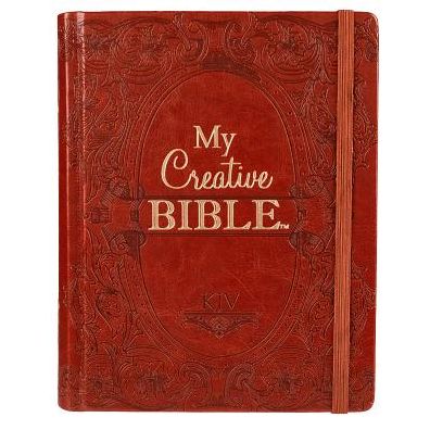 KJV My Creative Bible Brown Lux-Leather